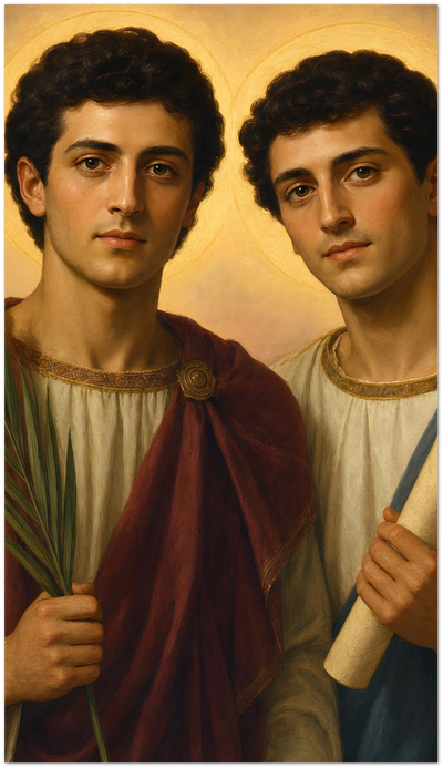 St. Faustinus and St. Jovita Holy Cards