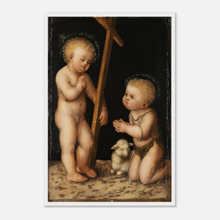 Christ Child and St. John with Lamb Framed Print - view 16