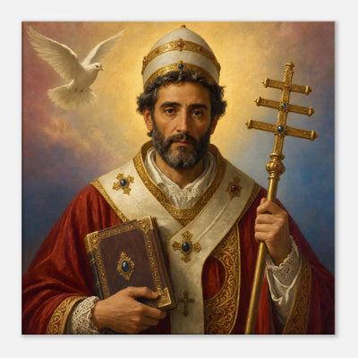 St. Zachary, Pope - Devotional Canvas