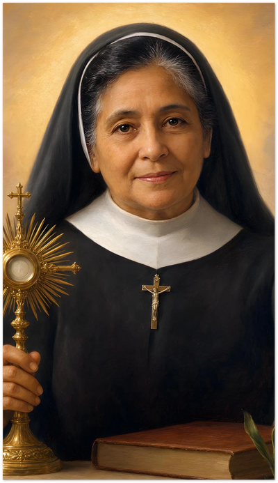 St. Maria del Monte Carmelo Rendiles Martínez Holy Cards