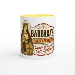St. Barbara's Safety Services Color Mug