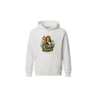 St. Clare of Assisi Kids Pullover Hoodie - view 2