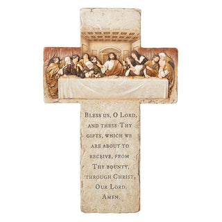 13.25-Inch The Last Supper Cross Renaissance Collection