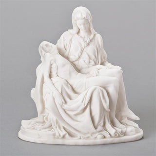 8-Inch White Pieta Figure Renaissance Collection