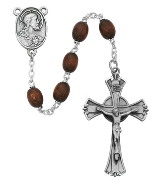 Brown Wood Rosary