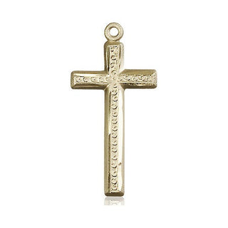 14kt Gold Filled Cross Medal