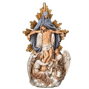 13.25-Inch Angels With Christ Figure - View 2