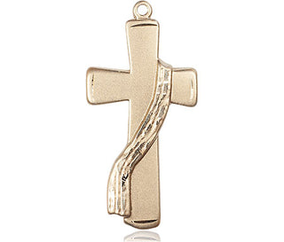 14kt Gold Deacon Cross Medal