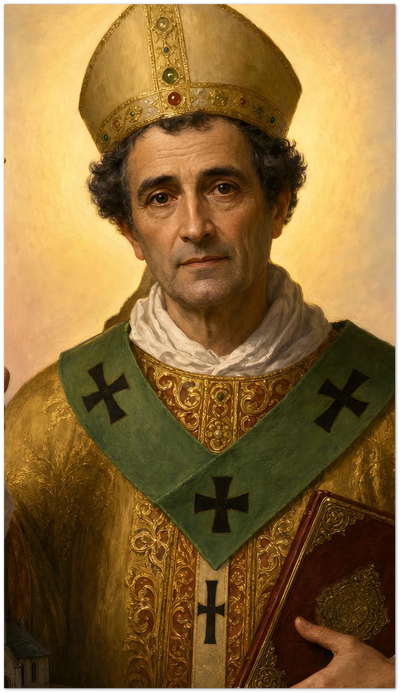 St. Theodore of Canterbury Holy Cards