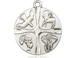 Pewter Christian Life Medal