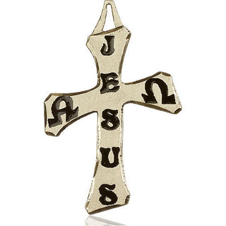 14kt Gold Filled Cross Medal