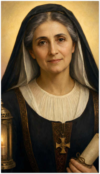 St. Frances of Rome Holy Cards