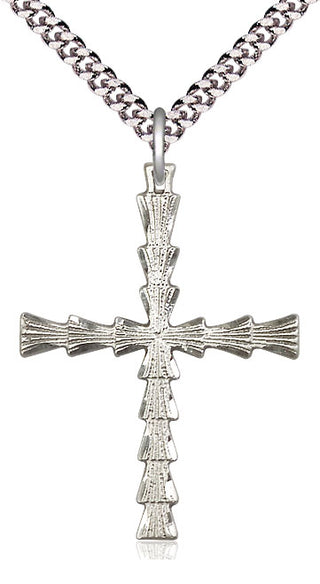 Sterling Silver Cross Medal Catholic Jewelry