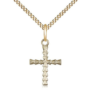 14kt Gold Filled Cross Medal Religious Jewelry