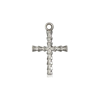 Sterling Silver Cross Medal