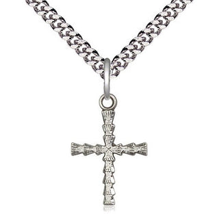Sterling Silver Cross Medal Religious Jewelry
