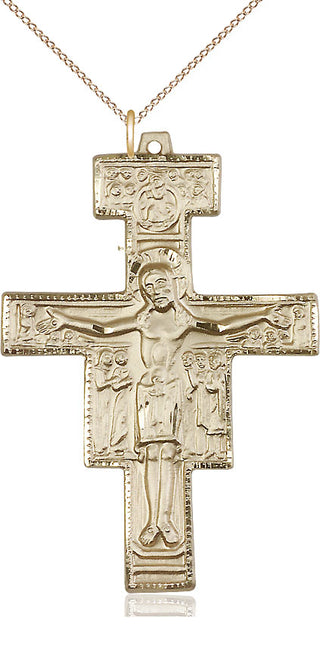 14kt Gold San Damiano Medal