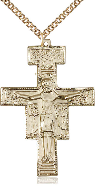 14kt Gold San Damiano Medal