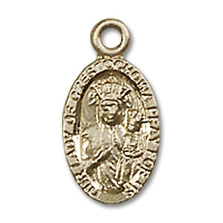 14kt Gold Filled Our Lady of Czestochowa Medal