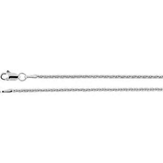24-inch Wheat Chain with Lobster Clasp - Sterling Silver