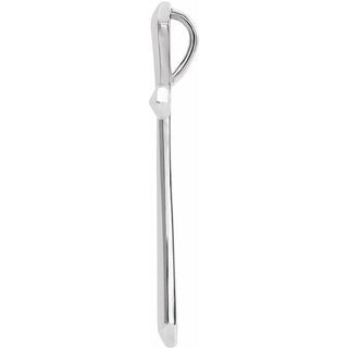 Sterling Silver Elongated Cross Pendant