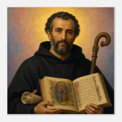 St. Bartholomew of Grottaferrata - Devotional Canvas