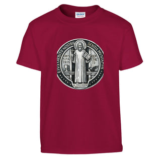 St. Benedict Medal Kids T-Shirt - view 4