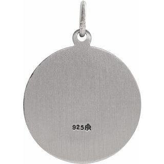 Sterling Silver 22 mm St. Joseph Medal  