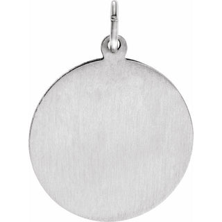 Sterling Silver 25 mm St. Jude Thaddeus Medal  