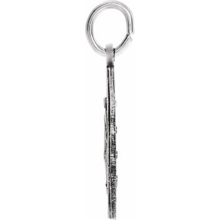 Sterling Silver 18 mm Miraculous Medal  