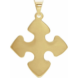 14K Yellow The Missing Peace Pendant