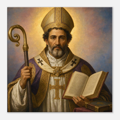 St. Hilary of Poitiers - Devotional Canvas