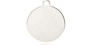 Pewter Plain Disc Medal