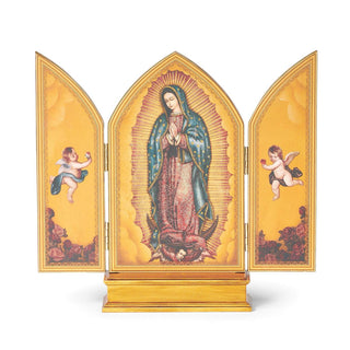 10-Inch Guadalupe Triptych Renaissance Collection