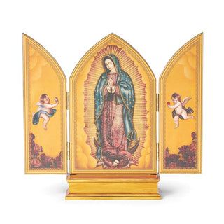 10-Inch Lady Of Grace Triptych Renaissance Collection - View 5