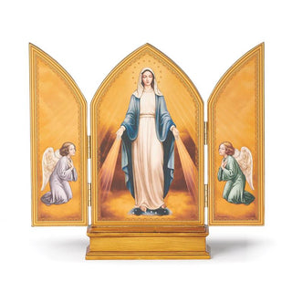 10-Inch Seated Madonna Triptych Renaissance Collection - View 4