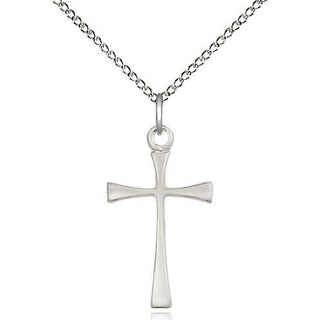 Sterling Silver Maltese Cross Medal Religious Jewelry