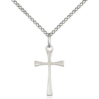 Sterling Silver Maltese Cross Medal Religious Jewelry
