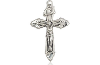 Pewter Crucifix Medal