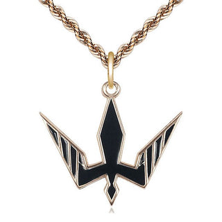 14kt Gold Filled Holy Spirit Medal Catholic Jewelry