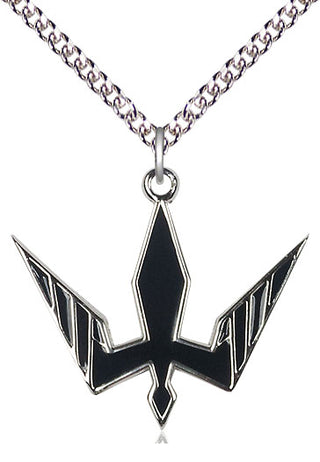 Sterling Silver Holy Spirit Medal Catholic Jewelry