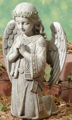 12.25" Celtic Kneeling Angel