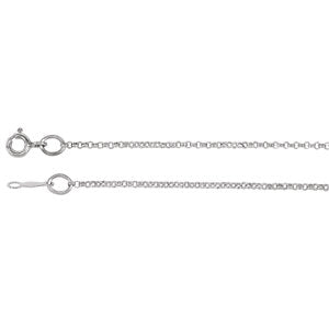 20-inch Rolo Chain with Spring Ring - Sterling Silver