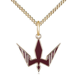 14kt Gold Filled Holy Spirit Medal Religious Jewelry