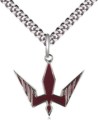 Pewter Holy Spirit Medal Religious Jewelry