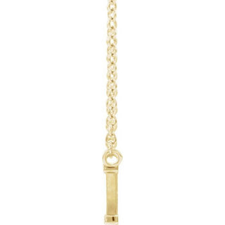 14K Yellow God is Greater than the Highs & Lows 16" Necklace