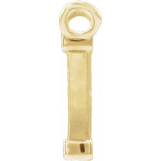 14K Yellow God is Greater than the Highs & Lows Necklace Center