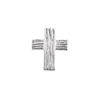 Sterling Silver The Rugged Cross Lapel Pin