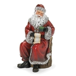 12-Inch Santa With Cocoa Figure Joseph's Studio