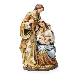9.5-Inch Holy Family Ornate Patterns